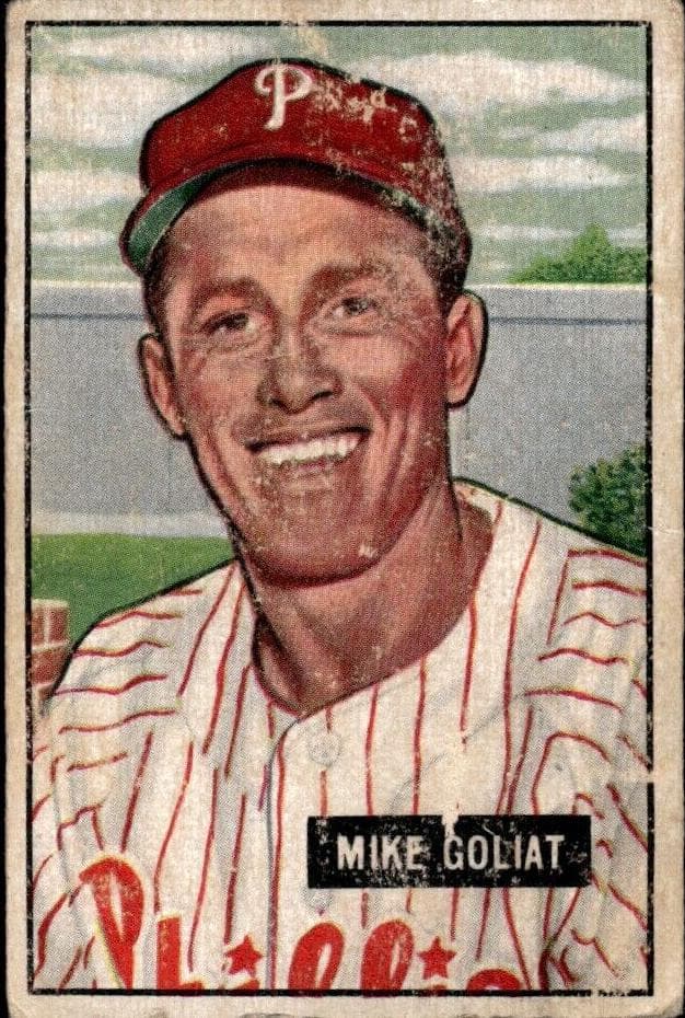 Mike Goliat 1951 bowman Bowman