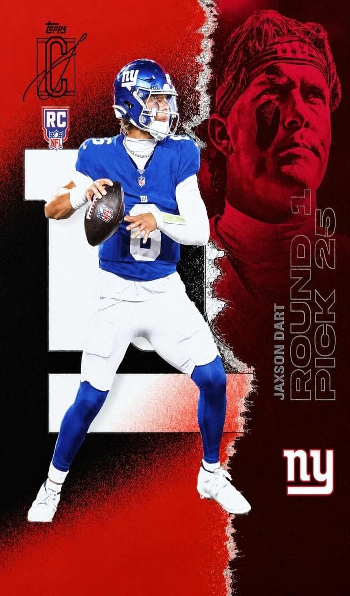 Jaxson Dart 2025 topps Topps Signature Class