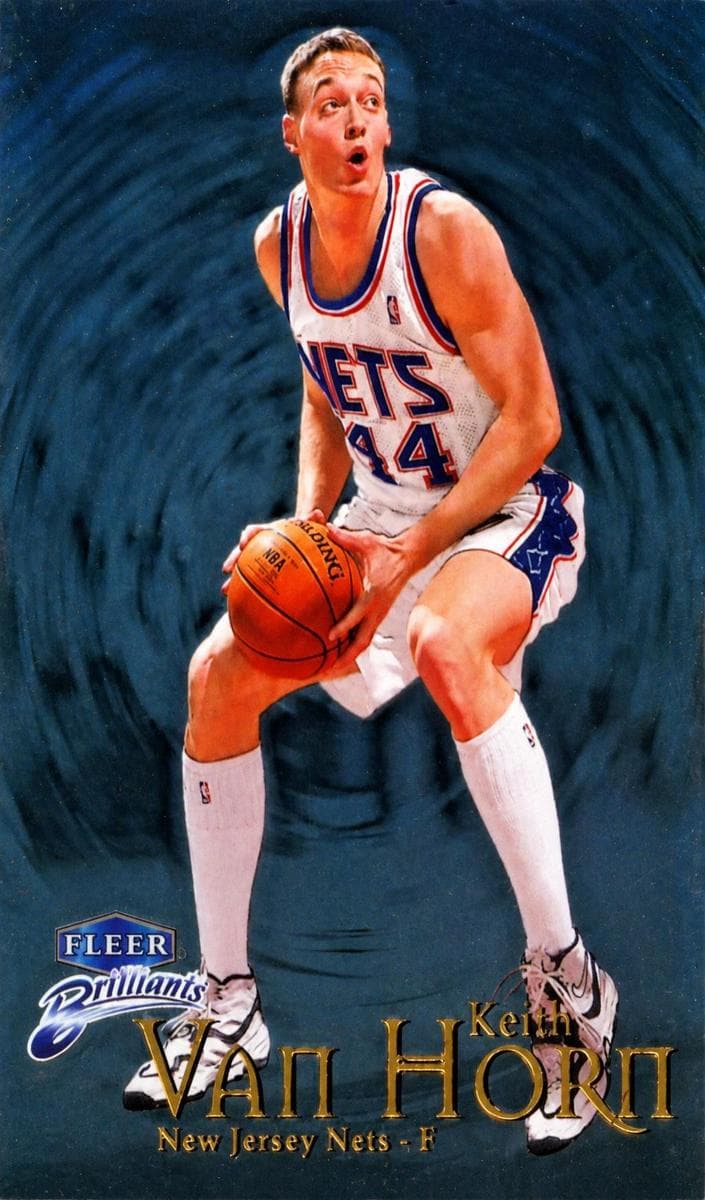 Keith Van Horn 1998 fleer Brilliants