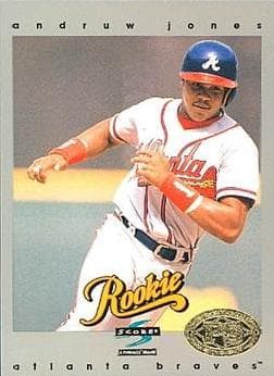 Andruw Jones 1997 panini Score