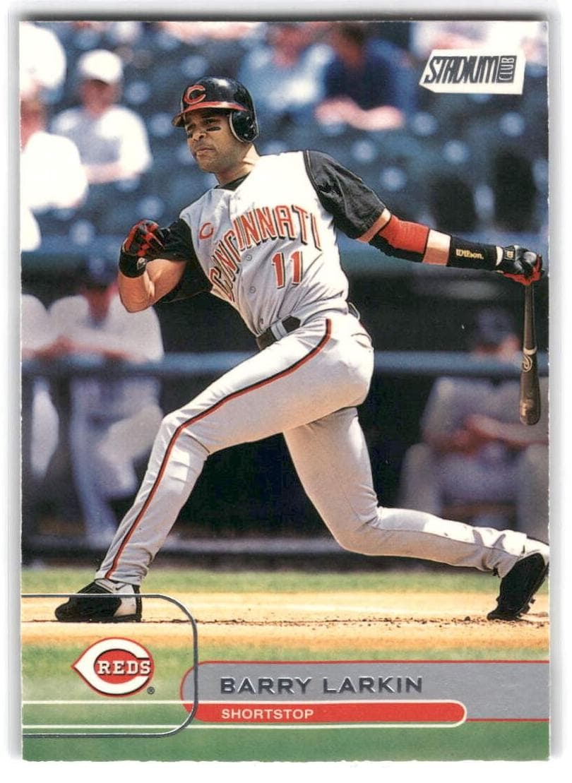 Barry Larkin 2002 topps Stadium Club