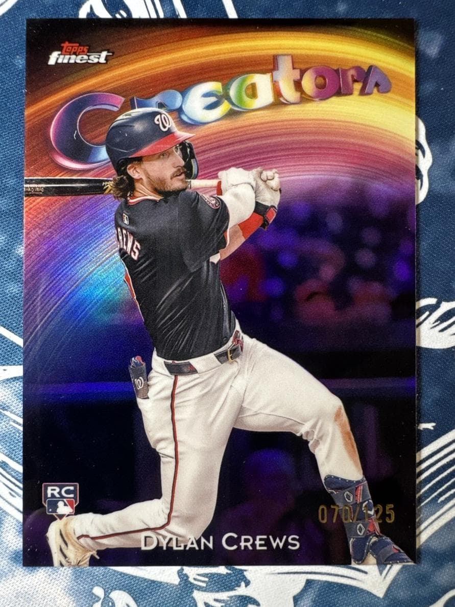 Dylan Crews 2025 topps Topps Finest