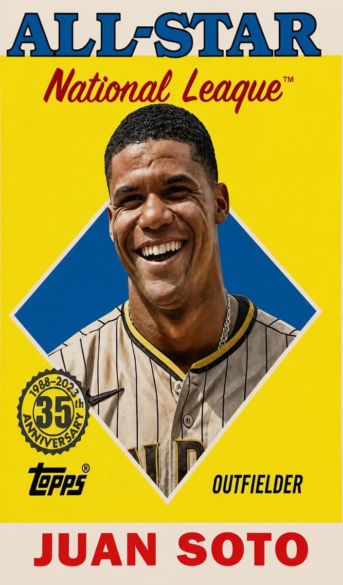 Juan Soto 2023 topps Topps