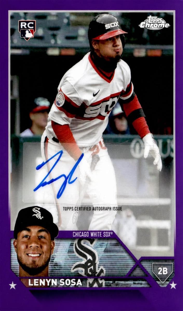 Lenyn Sosa 2023 topps Topps Chrome Update