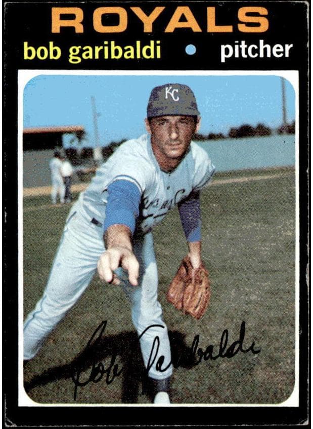Bob Garibaldi 1971 topps Topps