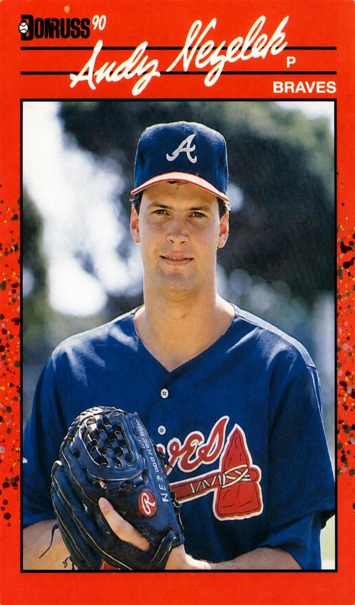 Andy Nezelek trading card