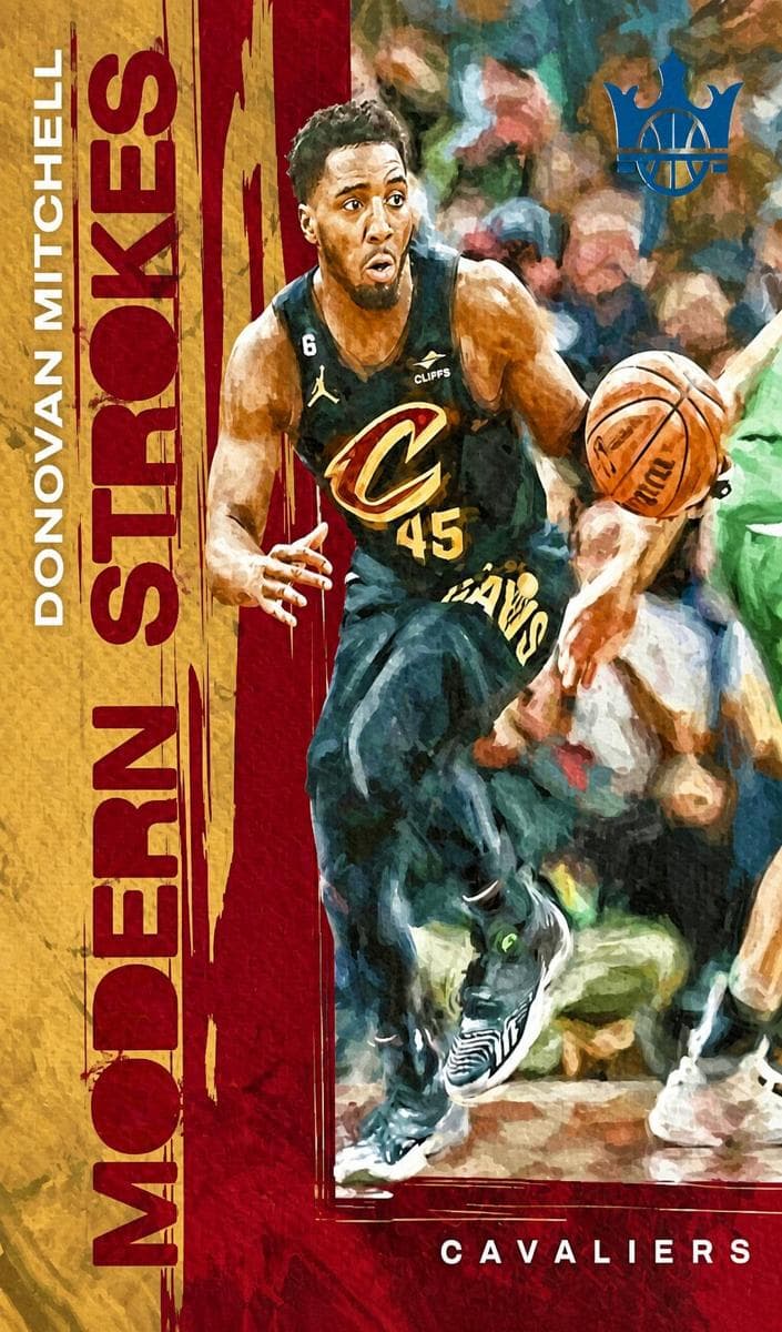 Donovan Mitchell 2023 panini Panini National Treasures