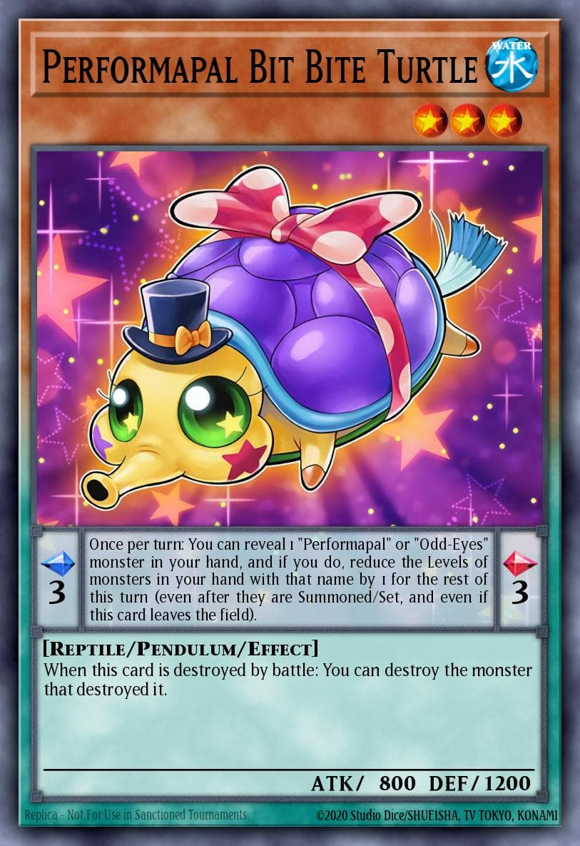 Performapal Bit Bite Turtle #BOSH-EN005