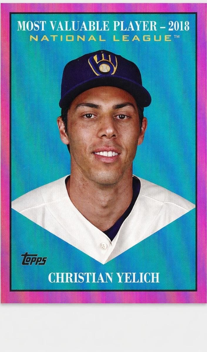 Christian Yelich 2025 topps Topps Update