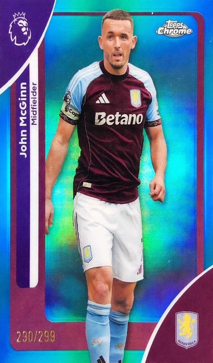 Amir Ibragimov 2026 Topps Chrome Premier League rookie card