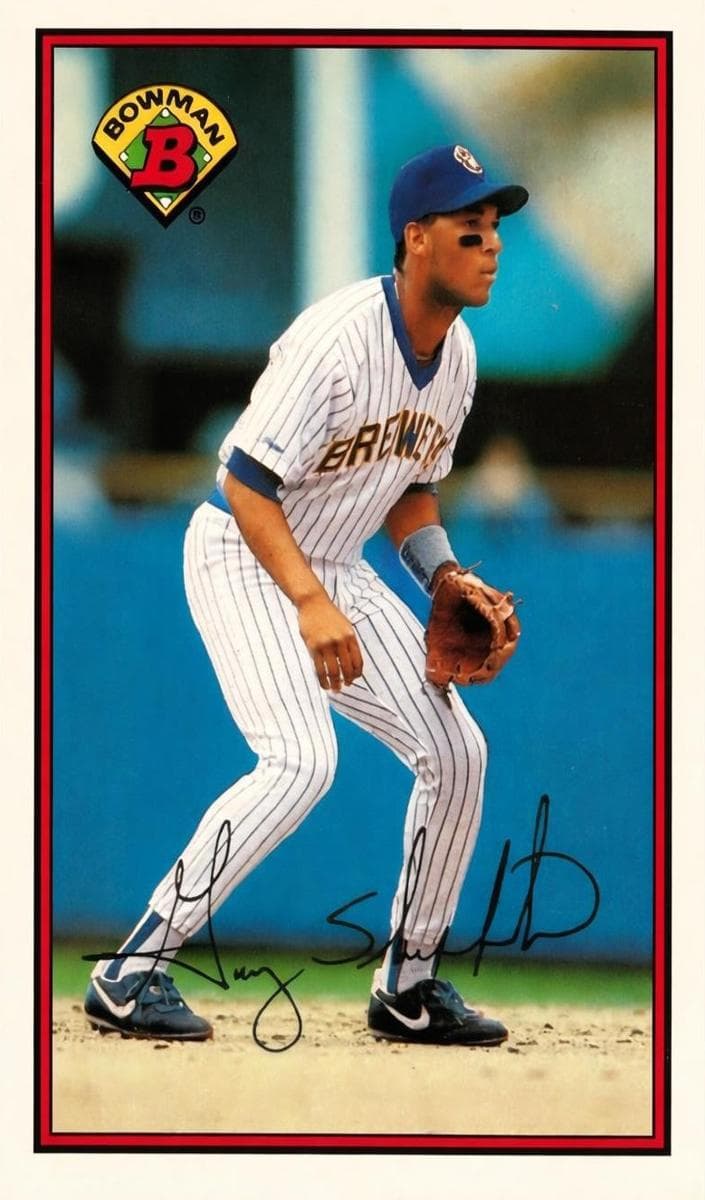 Gary Sheffield 1989 bowman Bowman