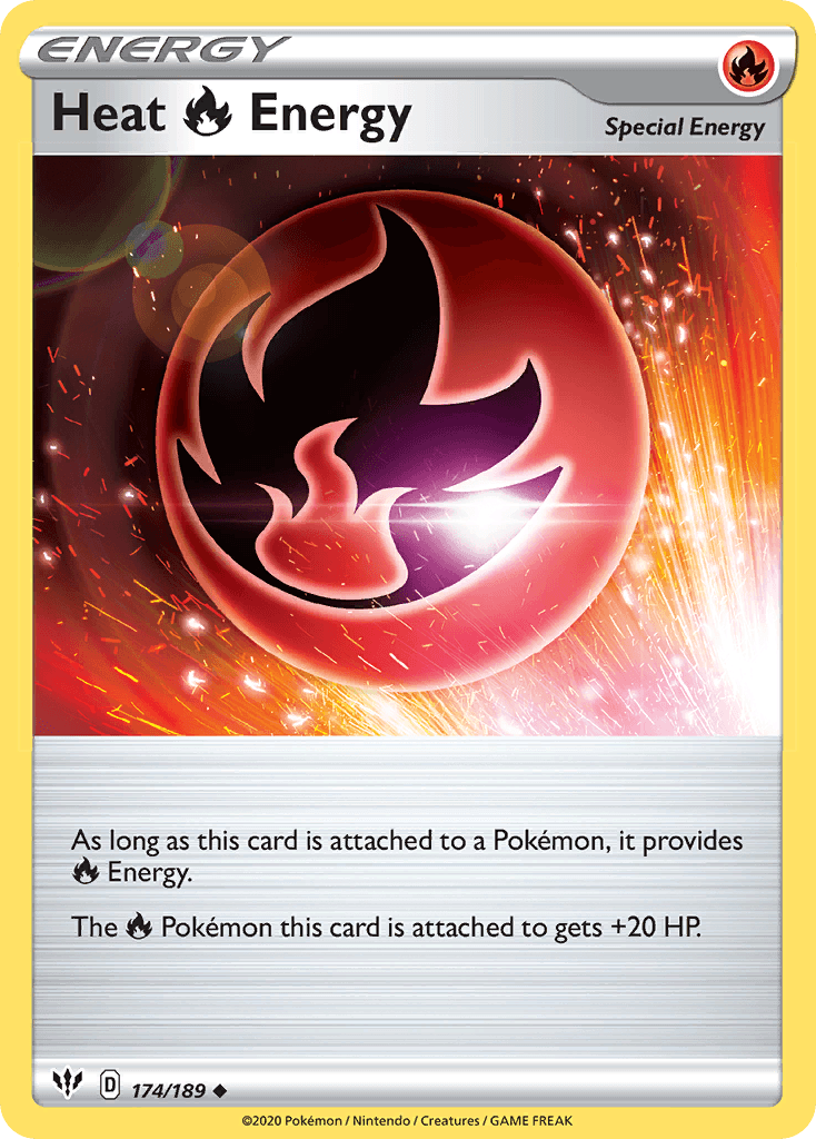 Heat Fire Energy 2020 Pokemon Japanese Explosive Walker