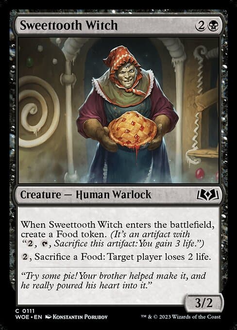 Sweettooth Witch 2023 Magic: The Gathering Wilds of Eldraine