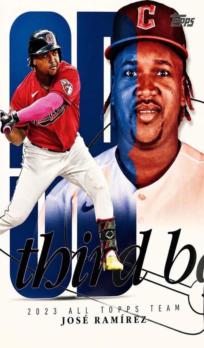 José Ramírez 2024 topps Topps