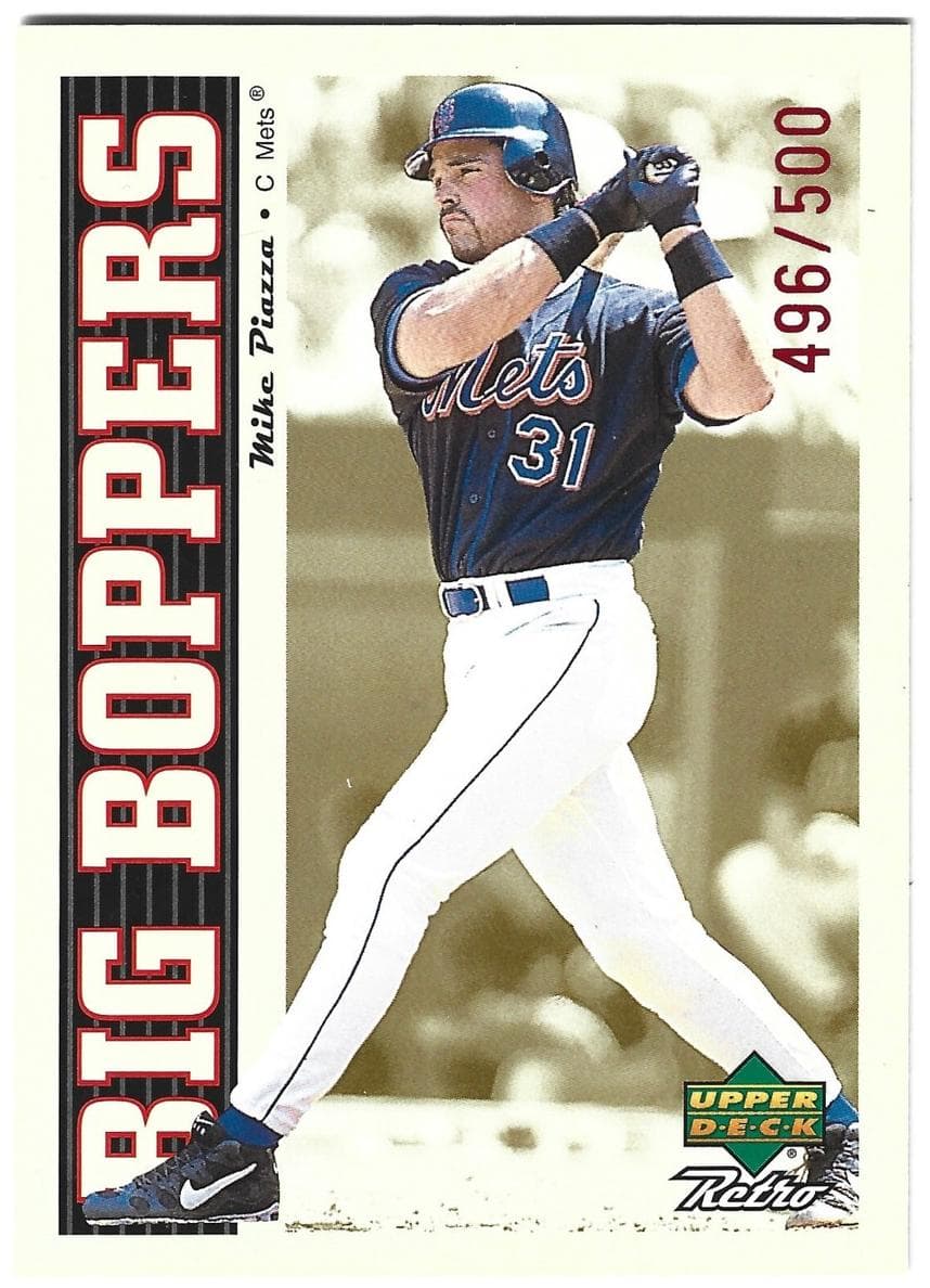 Mike Piazza 1998 upper-deck Upper Deck Retro