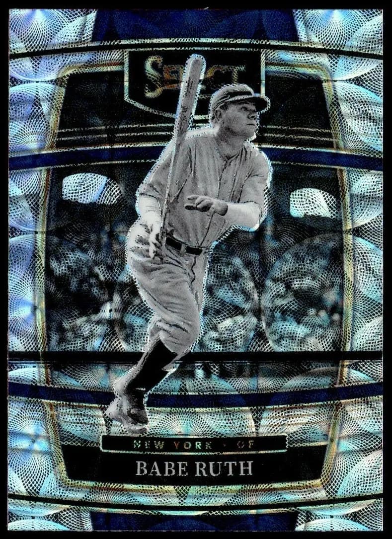 Babe Ruth 2022 panini Panini Select