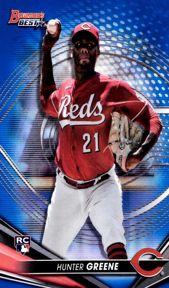 Hunter Greene 2022 bowman Bowman's Best