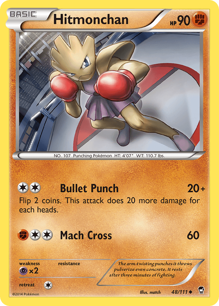 Hitmonchan 2000 Pokemon 2000 Topps TV