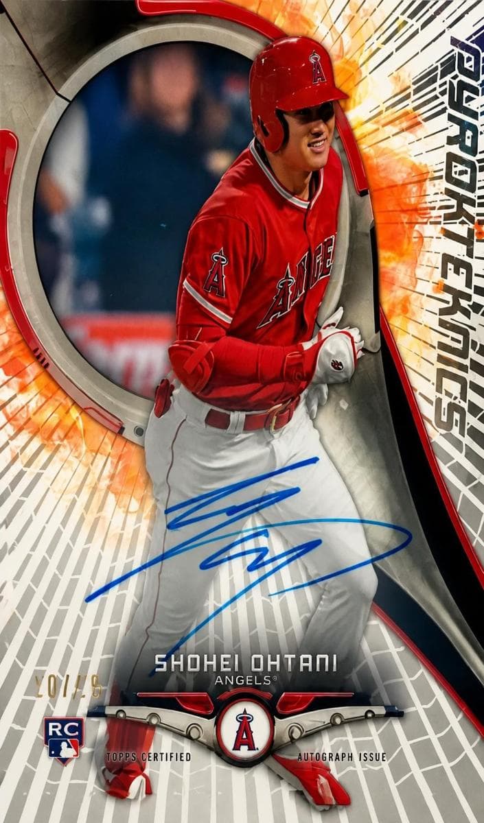 Shohei Ohtani 2018 topps High Tek