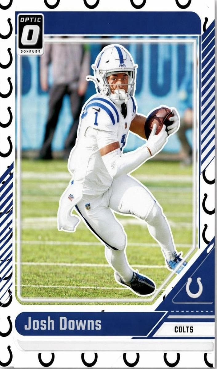 Josh Downs 2024 panini Panini Donruss Optic