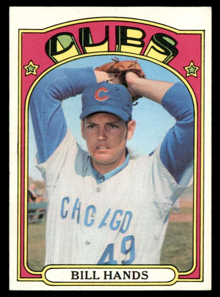 Bill Hands 1972 topps Topps