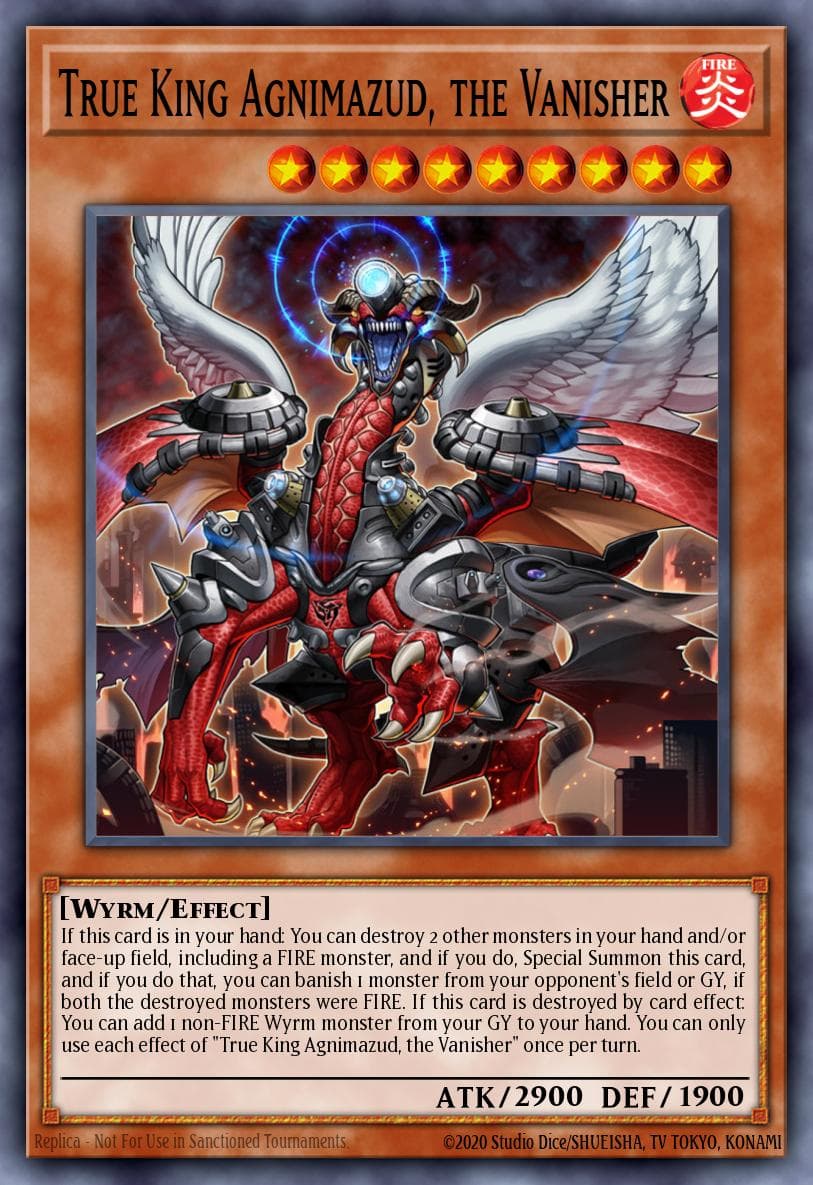 True King Agnimazud, the Vanisher #SR14-EN012