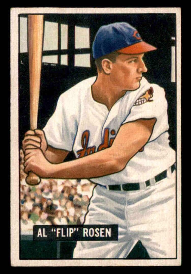 Al "Flip" Rosen 1951 bowman Bowman