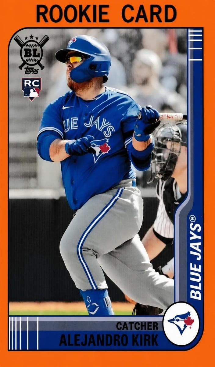 Alejandro Kirk 2021 topps Topps Big League