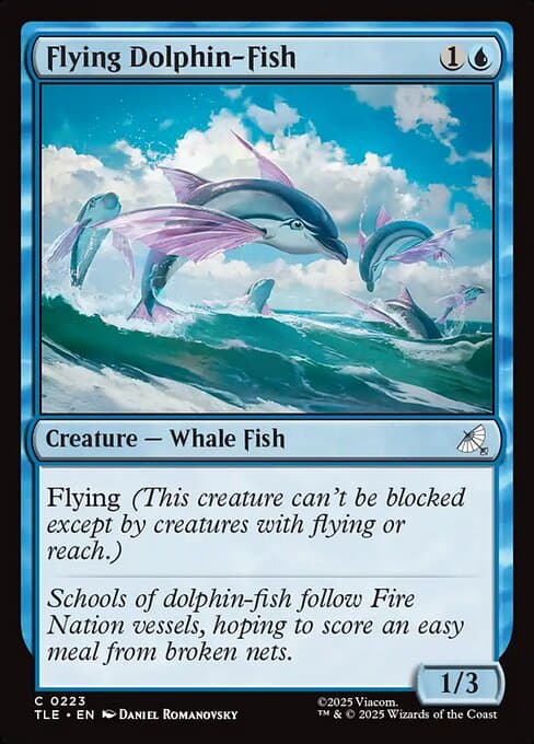 Flying Dolphin-Fish 2025 Magic: The Gathering Avatar: The Last Airbender Eternal