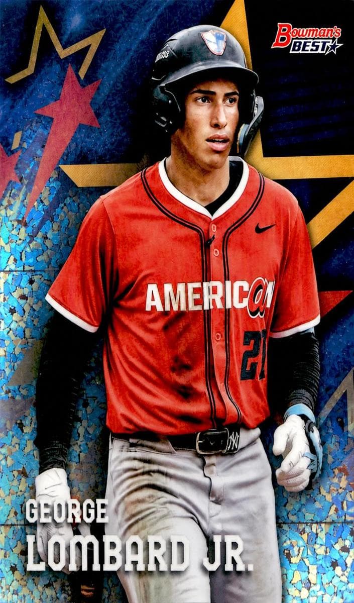 George Lombard Jr. 2025 bowman Bowman Best
