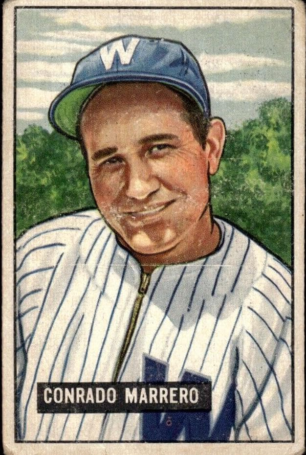Connie Marrero 1951 bowman Bowman