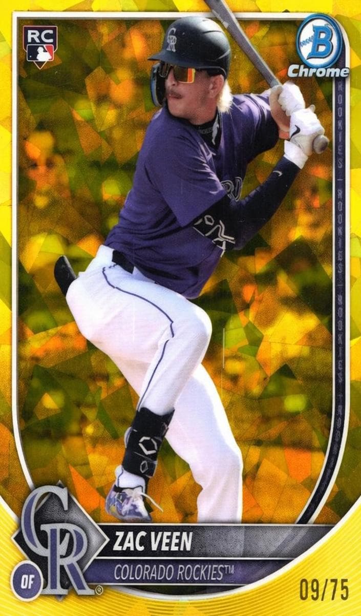 Zac Veen trading card