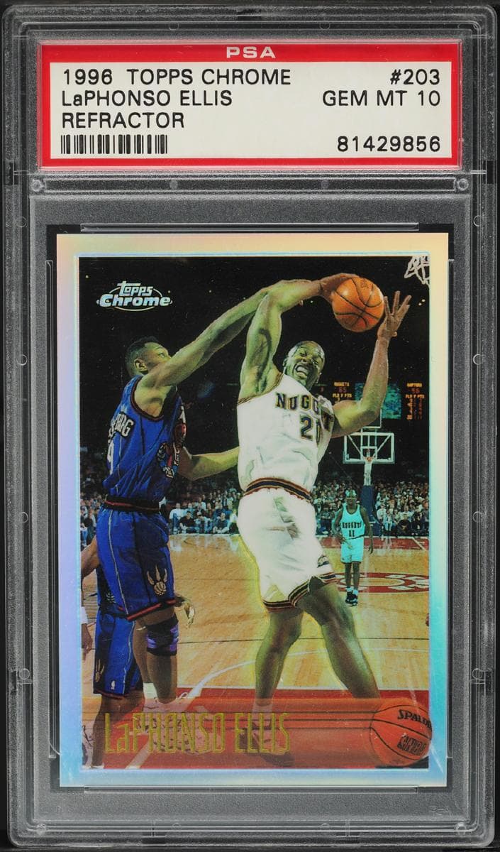 LaPhonso Ellis 1996 topps Chrome