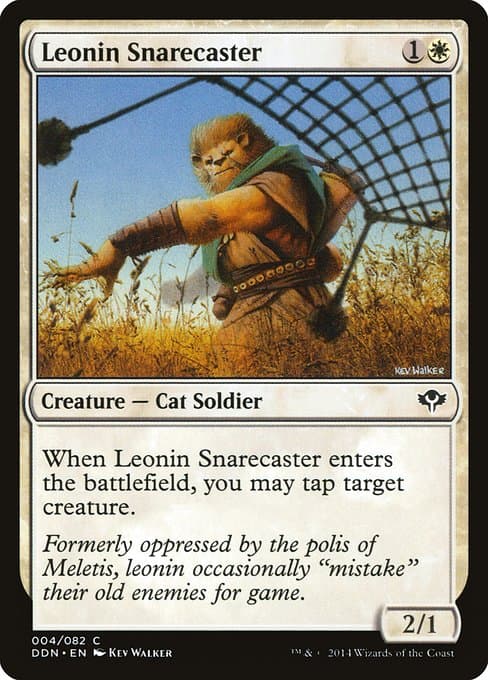 Leonin Snarecaster 2013 Magic: The Gathering Theros