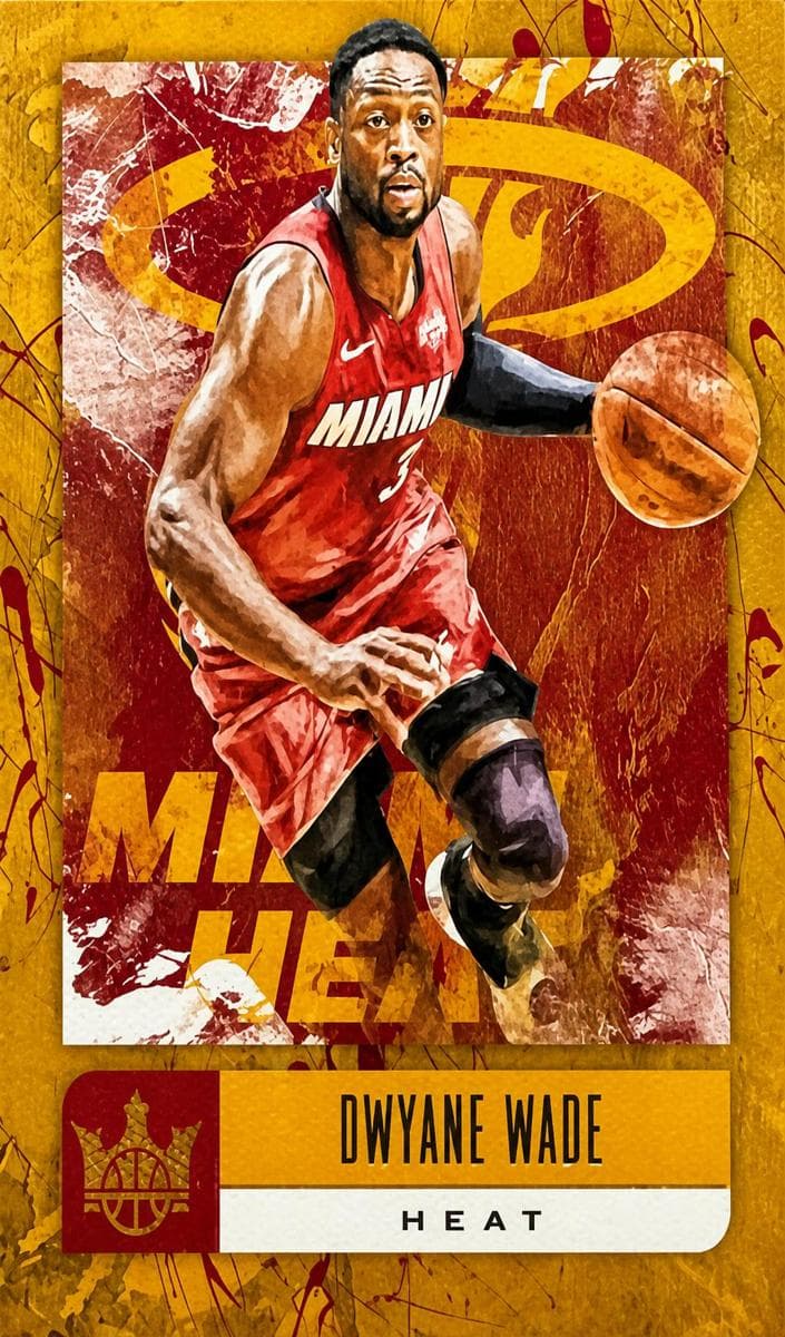 Dwyane Wade 2018 panini Court Kings