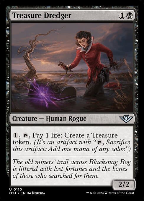 Treasure Dredger 2024 Magic: The Gathering Outlaws of Thunder Junction