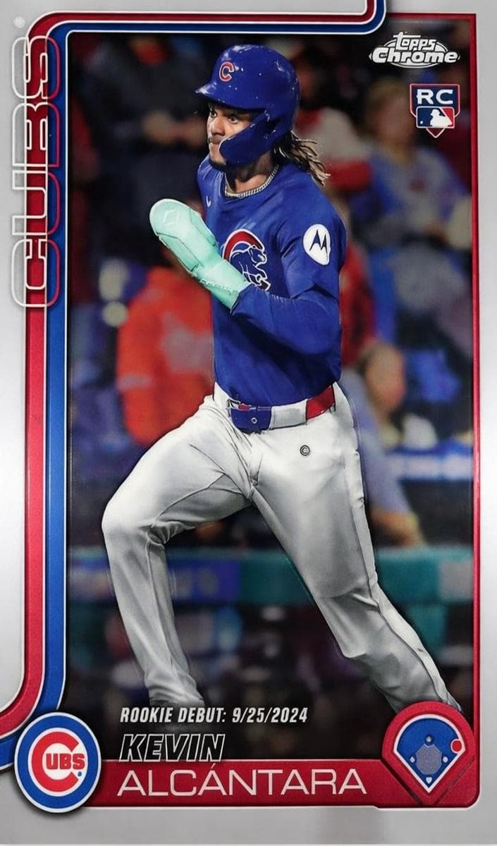 Kevin Alcántara trading card
