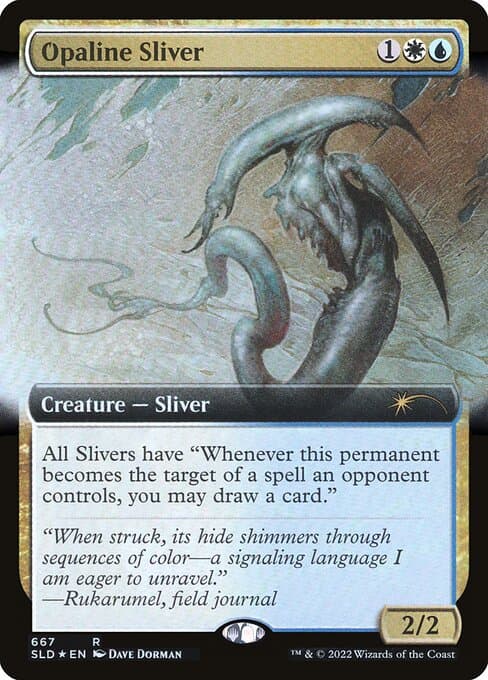 Opaline Sliver 2019 Magic: The Gathering Secret Lair Drop