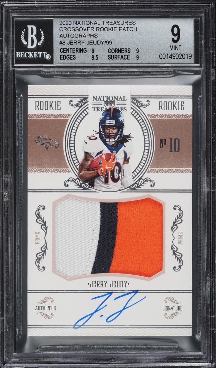 Jerry Jeudy 2020 panini