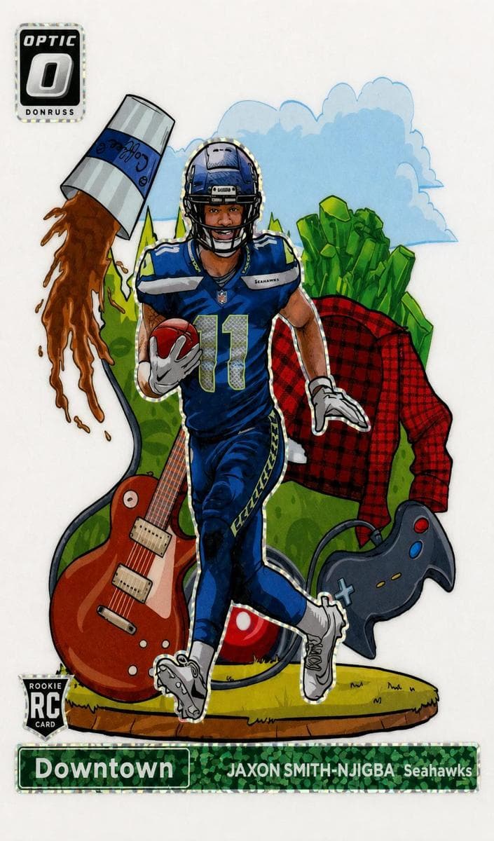Jaxon Smith-Njigba 2023 panini Donruss Optic