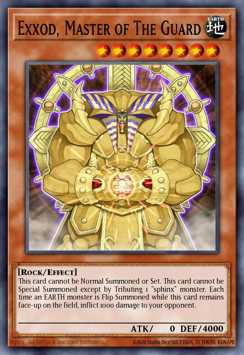 Exxod, Master of The Guard #SD7-EN001