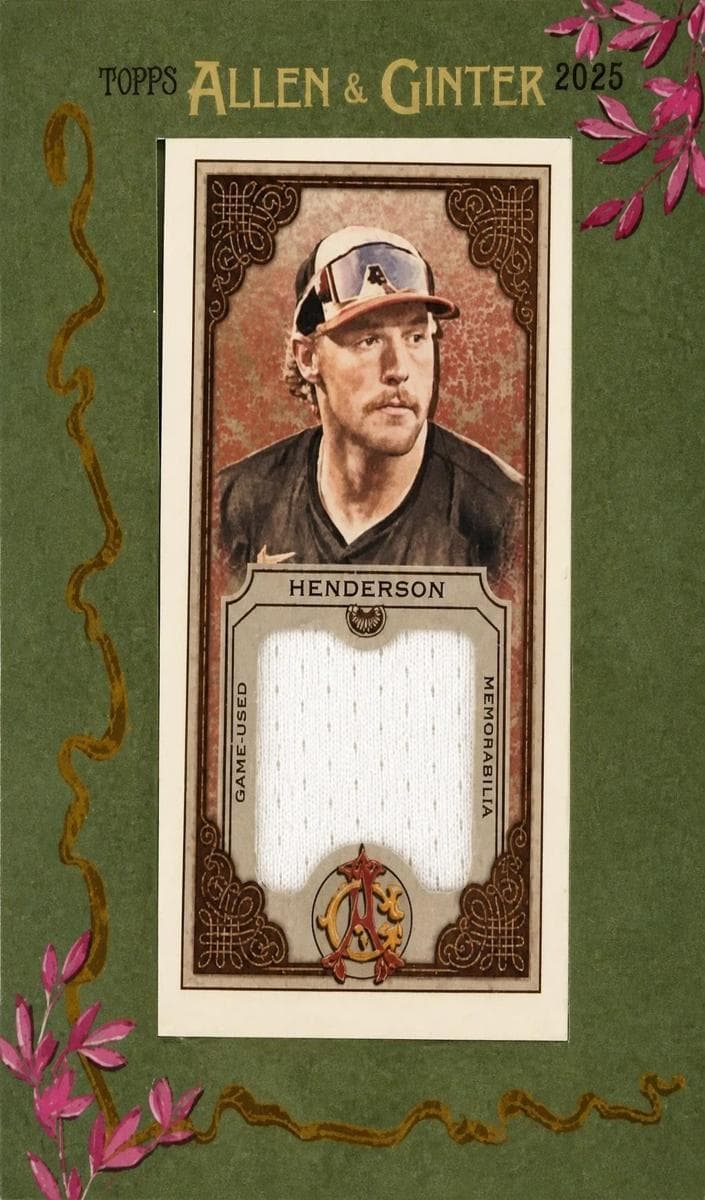 Gunnar Henderson 2025 topps Allen & Ginter
