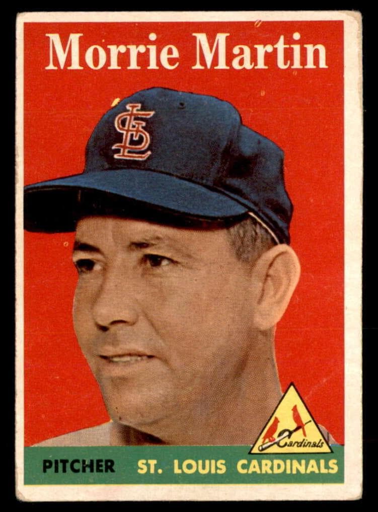 Morrie Martin 1958 topps Topps