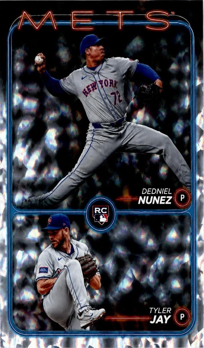 Dedniel Nunez / Tyler Jay 2024 topps Topps Update