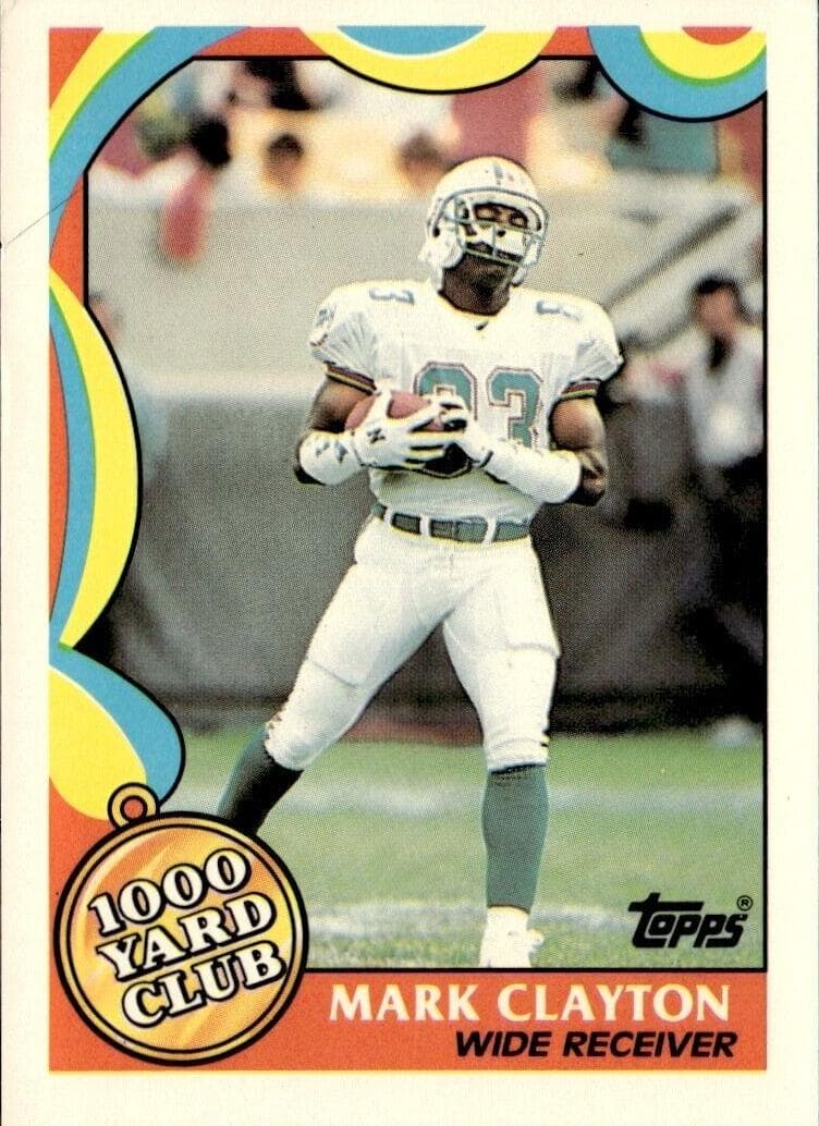 Mark Clayton 1989 topps