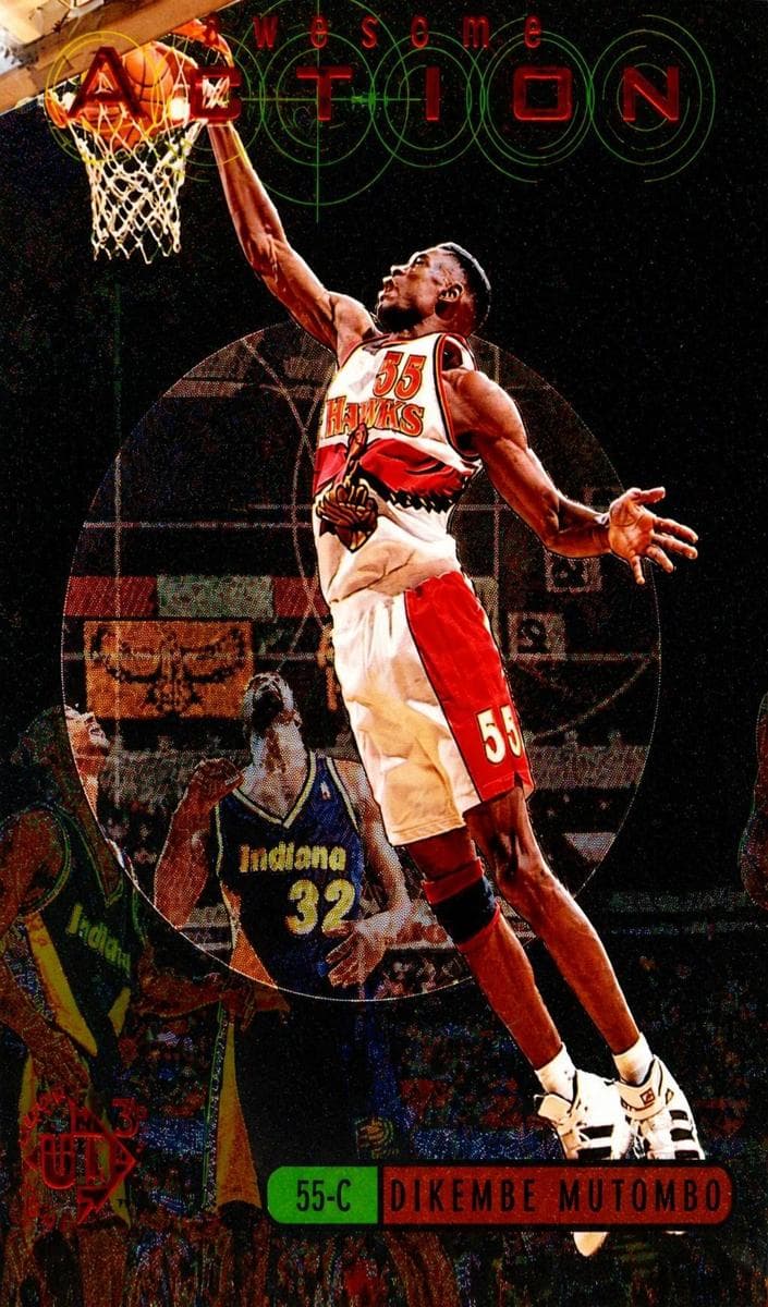 Dikembe Mutombo 1997 upper-deck Upper Deck UD3