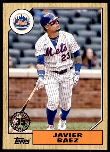 Javier Baez 2022 topps Topps