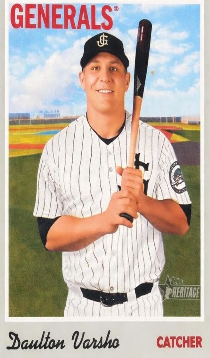 Daulton Varsho 2019 topps
