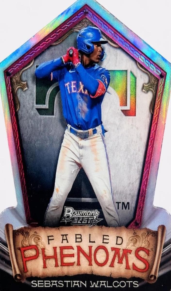Sebastian Walcott 2024 bowman Bowman's Best