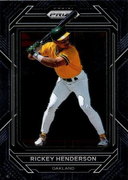 Rickey Henderson 2023 panini Panini Prizm